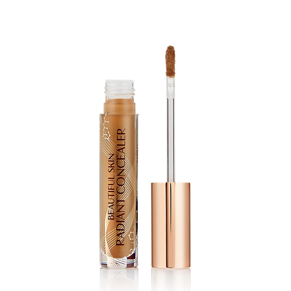 Charlotte Tilbury Beautiful Skin Concealer - Under Eye Concealer & Color Corrector for Dark Circles - Hydrating, Medium-Buildable Coverage with a Radiant, Natural-Looking Finish - 13 Deep
