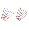 FRCOLOR 16pcs Nail Art Brush for Gel Nails Ergonomic Design Rhinestones and Includes Liner Brush Dotting Pen view 1