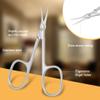 AOMIG Cuticle Scissors, Stainless Curved Blade Multi-purpose Sharp Small Scissors for Grooming, Eyebrow, Eyelash, Nose Hair, Nail, Manicure, Dry Skin view 4