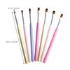 FRCOLOR 24pcs Nail Art Brush Professional Nail Painting Tools for Designs Manicure for Home Salon Use Unique Practical view 4