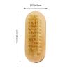 FRCOLOR 4pcs Wooden Nail Brush Dual-sided Cleaning Tool for Manicure and Pedicure Bristles for Easy Dust Removal Compact for Daily Use and Travel view 3
