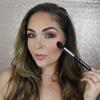 Angled Kabuki Blush Brush + Tapered Highlighter Brush - Beauty Junkees Soft Synthetic Bristles for Applying, Blending, Buffing, Sculpting Powder, Liquid, Cream, Minerals, Cruelty Free view 4
