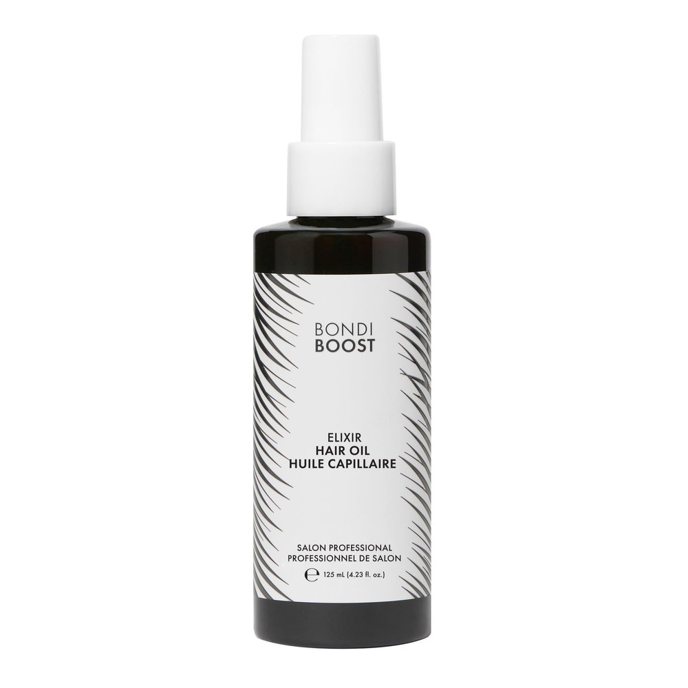 BONDIBOOST Elixir Hair Oil [4.23 fl oz], Pre-Shampoo Hair Oil Treatment for Dry Hair, Calm Frizz + Smooth Split Ends + Tame Flyaways, Lightweight Formula + Vegan/Cruelty Free