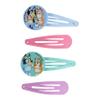 Luv Her Bluey Girls 20 Piece Accessory Set with 3 Barrettes, 4 Snap Hair Clips, 5 Elastics and 8 Terry Ponies- Ages 3+ view 3