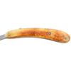 Old Ram Straight Razor | Straight Edge-Razor Red Wood & Bone Handle- Sharp | High Hardness Stainless Steel Cutthroat Straight Edge Blade | Barber Razor (219) view 4