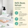 18 Pack Natural Foaming Hand Soap Tablets - Soft Moisturizing Handwash Tab Refills - 1 Tablet = 9 Oz Liquid Wash Foam Handsoap - Eco-Friendly Softsoap Refill Tabs (18 Variety Pack) view 4