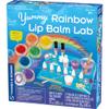 Thames & Kosmos Yummy Rainbow Lip Balm Lab STEM Kit | Make Lip Balms, Glosses | Strawberry, Grape, Banana Flavors & Cosmetic Jars | Chemistry & Biology of Skin Care | 2-Language (EN/FR) view 1