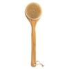 Sxdthy Shower Brush,Bristle Bath Brush Long Handle Wooden Bristles Soft Hair Rub Back Shower for Wet or Dry Brushing view 1