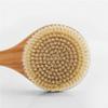 Sxdthy Shower Brush,Bristle Bath Brush Long Handle Wooden Bristles Soft Hair Rub Back Shower for Wet or Dry Brushing view 3