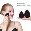 Makeup Sponges Set - Beauty sponges Blending Blenders with 1 Holder and Egg Case, Flawless for Cream, Powder and Liquid (Black, 4Pcs+1Holder+ case) view 3