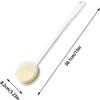 Sxdthy Shower Brush with Long Handle Comfy Bristles,Bath Back Brush for Wet or Dry Brushing (Color : D) view 2