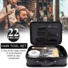 Hair Cutting Scissors Shears Kits, 29 pcs Professional Haircut Scissors Set for Barber, Salon, Home, Complete Hair Cutting Kit Includes Barber Bag, Thinning Scissors, Combs, Barber Cape... view 2