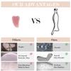 RISSING 4-in-1 Gua Sha Facial Tools: FSAHSA Eligible, Lymphatic Drainage Massager Facial Roller for Wrinkles and Lifting, Stainless Steel Gua Sha Tool for Face (Luxury Box Edition) view 2