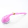 Sxdthy Body Back Brush Silicone Bath and Body Brush with Long Handle Scrubber Scrub Washer for Wet or Dry Brushing (Color : Pink) view 1