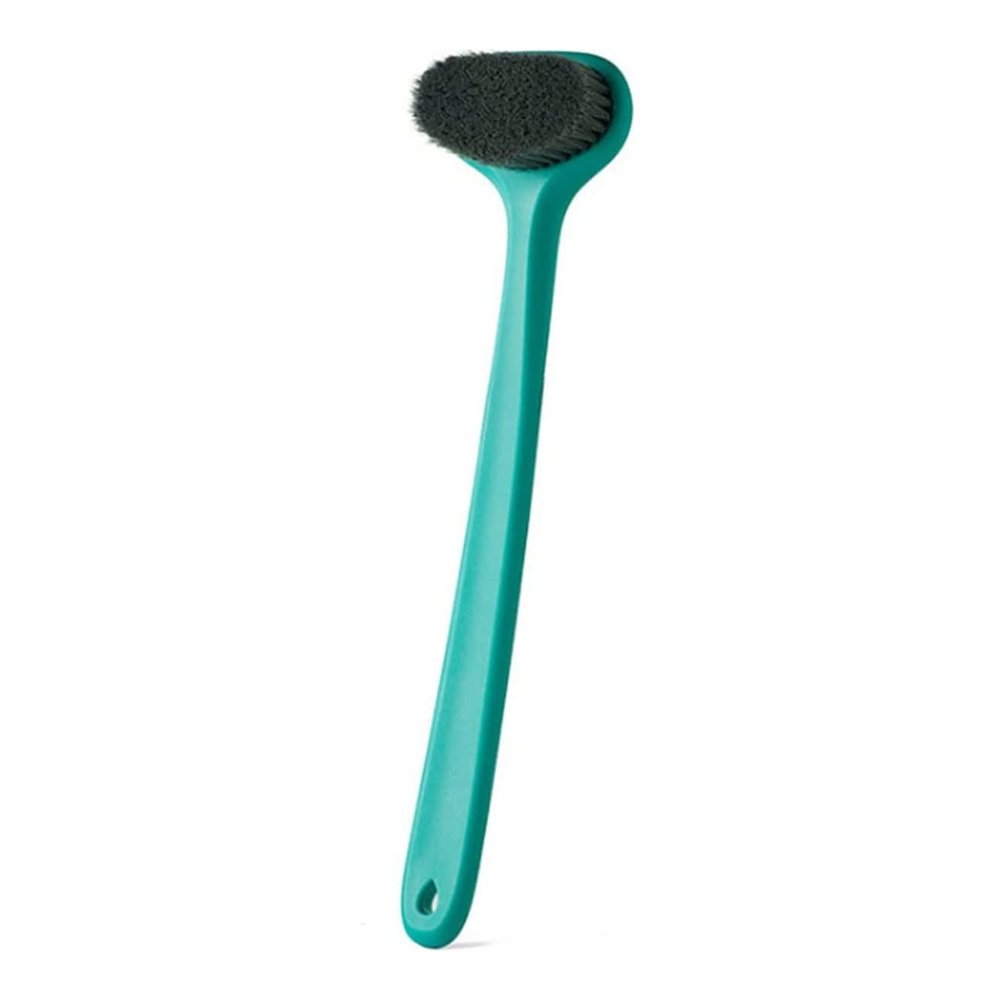 Sxdthy Long Handle Body Massage Shower Brush Back Scrubber Brush Bath Body Brush for Wet or Dry Brushing (Color : A)