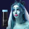 MEICOLY White Blue Face Body Paint Stick 1.06 Oz/pc,Argentina Flag Face Paint,Bundle Clown White Makeup Foundation,Eye Black Stick for Sports,Joker Zombie Vampire Skeleton Halloween Stick,2pcs view 4