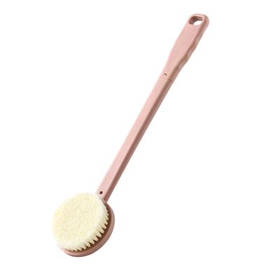 Sxdthy Shower Brush with Long Handle Comfy Bristles,Bath Back Brush for Wet or Dry Brushing (Color : B)