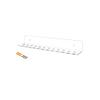 Marketing Holders Acrylic Scissor Organizer Shear Display Clear Professional Wall Rack with 12 Holes for Barber Shops Salons Spas and Groomers Hanging Hardware Included view 1