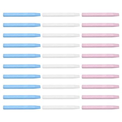 iplusmile 30pcs Nail Buffing Tools Pumice Stone Nail File Cuticle Pusher Multi-Color for Natural for Manicure Pedicure