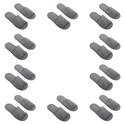 Cabilock 10pairs Disposable Skid Guest Slippers Soft Lightweight Spa Footwear for Home Hotel Travel of Comfortable Closed-toe Slippers