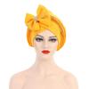 African Turbans Women Auto Gele Stacked Stick Diamond Flower Fashion Newest Women Cap Head Tie African Head Wrap Hijab Hats view 1