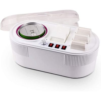 Feiyx Paraffin Wax Machine for Hand and Feet,Barreled Wax,Separate Switch,Temperature Adjustable,Multifunctional hand wax machine beeswax whole body can be heated and melted aluminum