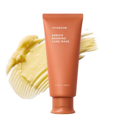 AYUNCHE Enrich Bonding Hair Mask 6.7 fl oz  Intensive Bond Repair, Deep Moisture & Elasticity Boost, Nourishing Treatment for Dry, Damaged & Color-Treated Hair