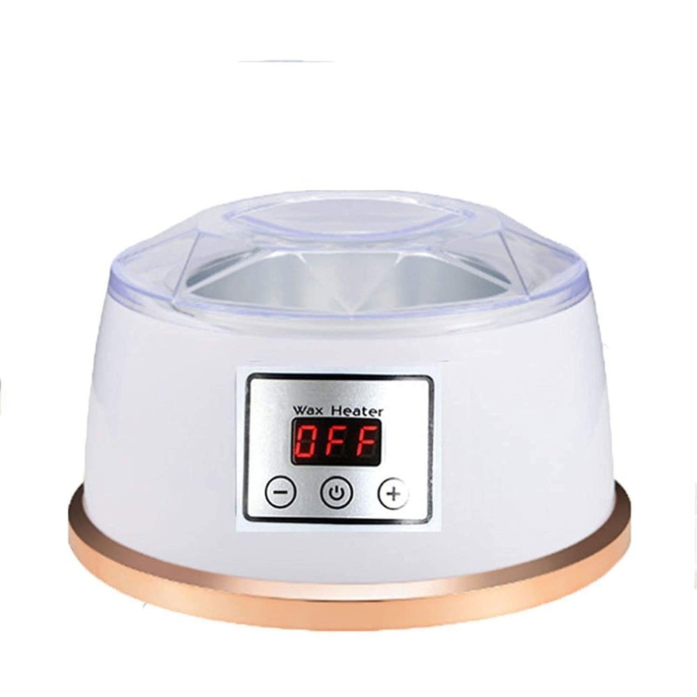 Liusj JUnst Feiyx Waxing Kit, Digital Wax Machine- Multi-Function Beauty Wax Machine, Led Display, Portable Inner Tank, Prevent Scalding, Adjustable Temperature,for Eyebrow, Facial, Armpit, Bikini