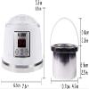 Liusj JUnst Feiyx Waxing Kit, Digital Wax Machine- Multi-Function Beauty Wax Machine, Led Display, Portable Inner Tank, Prevent Scalding, Adjustable Temperature,for Eyebrow, Facial, Armpit, Bikini view 2