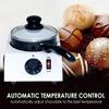 Liusj JUnst Feiyx Single Pot Heater Paraffin Wax Warmer Machine, Adjustable Temperature Machine Facial Skin Equipment SPA Hair Removal Tool,for Full Body, Legs, Face, Eyebrows, Bikini view 4