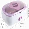 Feiyx Paraffin Wax Machine for Hand and Feet,Quick Heating,Large Capacity,Transparent Dust Cover,Adjustable Temperature,4L large-capacity hand wax melter beauty hot wax machine ( Color : Black ) view 2
