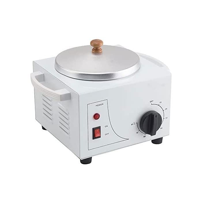 Feiyx Single Pot Electric Wax Warmer Machine,Have Bilateral Handles,Custom Temperature Setting,for Body Wax-Face, Eyebrow, Bikini, Armpit