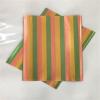 African Gele & Wrapper Headwear Nigerian Headtie Multicolor Strip African Sego Headtie for Head Wrapping 2pcs/Pack 14-1 view 3