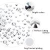 3792 Pcs White Crystal Flatback Rhinestones Set for Nail, Art, Crafts, Makeup, Tumblers Glitter Round with Tweezers and Picking Pen(SS6~SS20) view 4