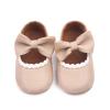 Boots for Kids Sole Infant Shoes Party Infant Princess Bowknot Shoes Crib Dress Girls Rubber Wedding for First Walking Toddler Baby Boots Snow Boots Babies Girl Beige view 2