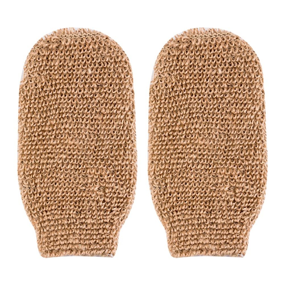 COHEALI Gentle Massage Shower Gloves 2pcs Exfoliating Bathing Gloves for Dead Skin Removal Safe for Arms Legs Chest Back