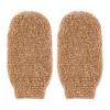 COHEALI Gentle Massage Shower Gloves 2pcs Exfoliating Bathing Gloves for Dead Skin Removal Safe for Arms Legs Chest Back view 1
