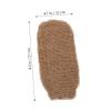 COHEALI Gentle Massage Shower Gloves 2pcs Exfoliating Bathing Gloves for Dead Skin Removal Safe for Arms Legs Chest Back view 2