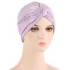 2 Pcs African Nigeria Turban Hat Elegant Headtie Headband Turban Head Scarf Head-Wrap Cap Brand Hijab Hats - 2 PCS view 1