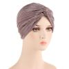 2 Pcs African Nigeria Turban Hat Elegant Headtie Headband Turban Head Scarf Head-Wrap Cap Brand Hijab Hats - 2 PCS view 4