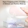 Powder Puff Daubigny 6 PCS Powder Puff Makeup Puff Face Soft Triangle Powder Puffs for Loose Powder Mineral Powder Body Powder Velour Cosmetic FaclaI Sponges for Applying Makeup Tools(Nude) view 3