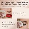 Powder Puff Daubigny 6 PCS Powder Puff Makeup Puff Face Soft Triangle Powder Puffs for Loose Powder Mineral Powder Body Powder Velour Cosmetic FaclaI Sponges for Applying Makeup Tools(Nude) view 4