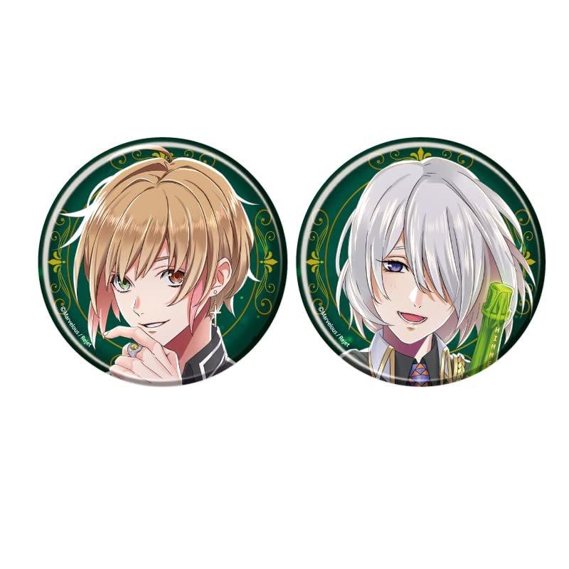 Fabulous Night 04 Kamizu Tsurukun & INORIN Tin Badge Set of 2