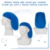 4 Pieces Unisex Dreadlock Cap Long Hair Dreads Head Wrap Sleeping Cap Hair Accessories Sleep Bonnet for Men Women(Red, Blue, Dark Gray, Black) view 4