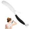 Leetye Mei Long Handled Shower Brush, Non-Slip Long Handle Bath Brush, Back Body Brush Gentle Exfoliating and Lather Well Deep Cleansing Long-Lasting for Body view 1