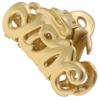 Camila Paris CP3286 French Hair Clip for Women, 2 inch Girls Hair Claw Clips Jaw Gold Fashion Durable and Styling Hair Accessories for Women, Strong Hold No Slip Grip, Made in France view 1