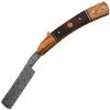 Old Ram Straight Razor | Sharp High Hardness Real Damascus Steel Cutthroat Edge-Blade | Barber Razor (325) view 2