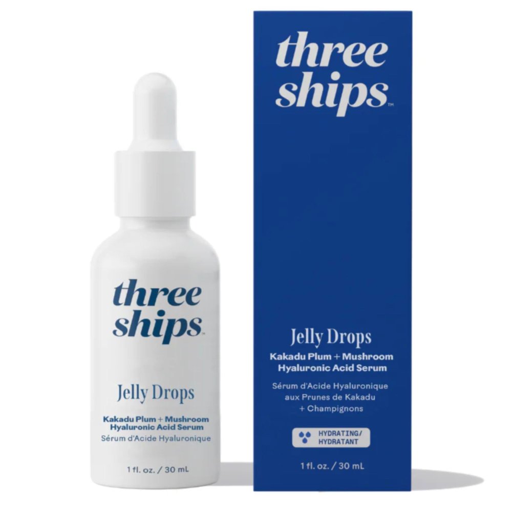 Three Ships - Jelly Drops Kakadu Plum + Mushroom HA Serum (1 fl oz | 30 mL)