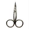 RBB by Gimap RBB Manicure Cuticle Scissors Curved French Type - Hand Sharpened 3.5 in Silver view 2
