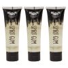 Moon Terror - Pro FX Spirit Gum - 1.69fl oz x3 - SFX Make up for Halloween, Glue Adhesive Fix, Body Glue for Prosthetics Glitter Jewels Hair Wigs Special Effects Make up view 1